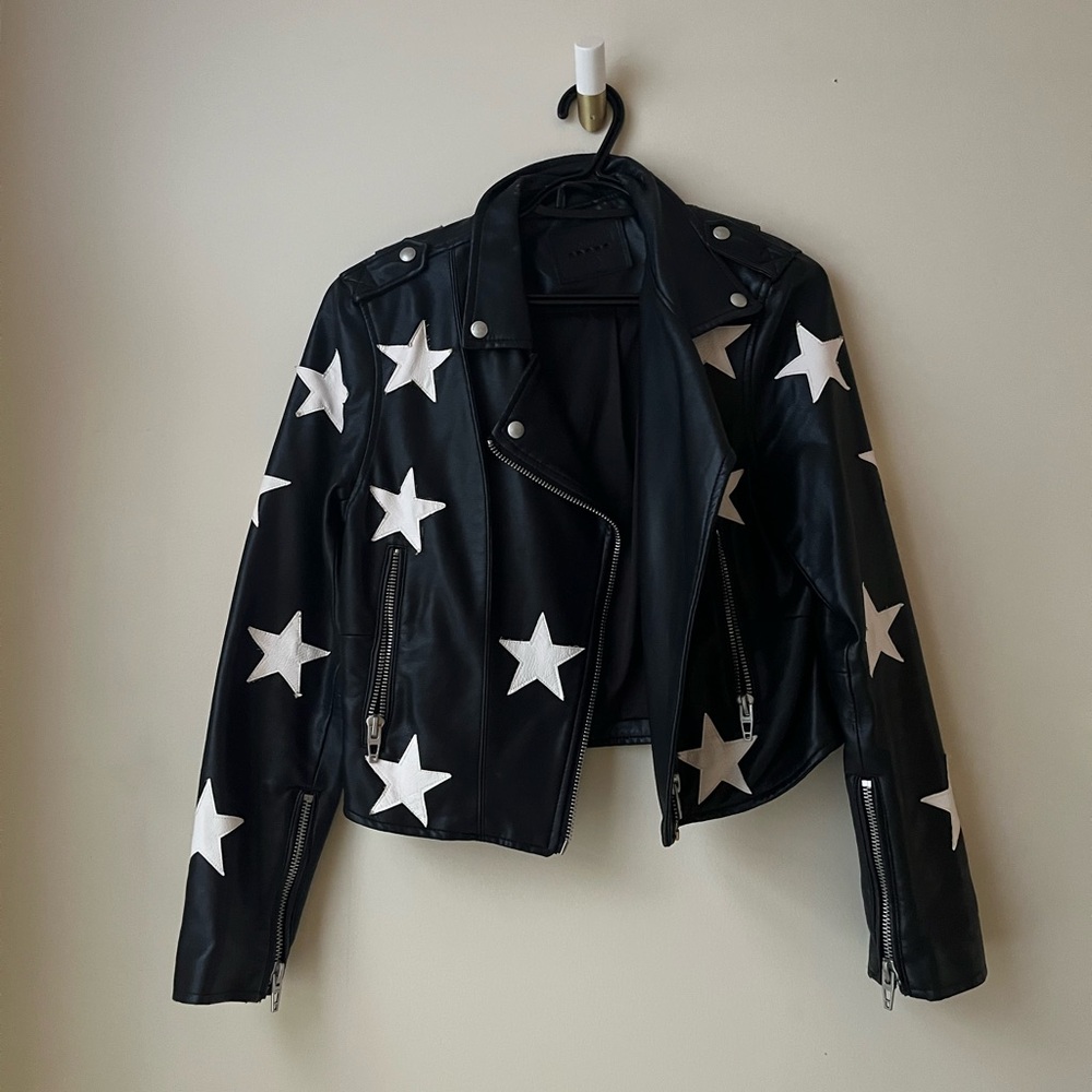 Blank NYC leather jacket